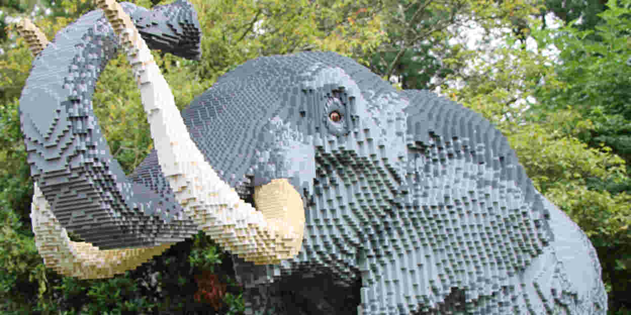 Burgers' Zoo organisiert "Safari Bricks im Zoo"