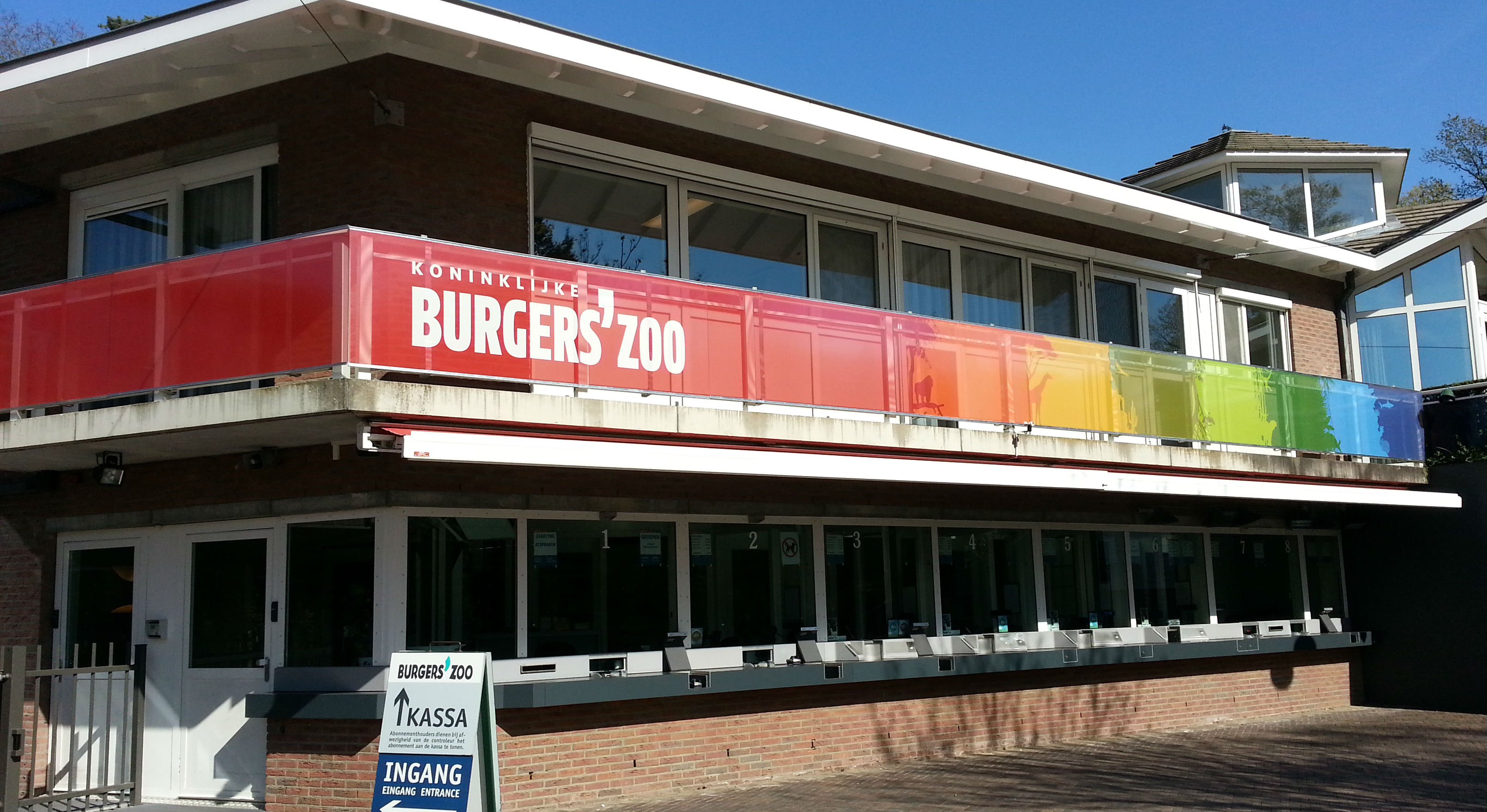 Wir sind geschlossen Burgers' Zoo Arnheim