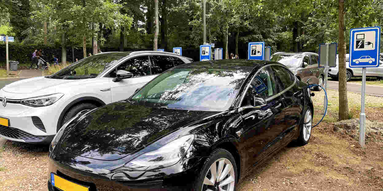 Der Burgers’ Zoo hat 12 Ladesäulen für 24 Elektroautos installiert 